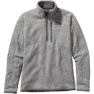 Patagonia Men’s 1/4 Zip- gray large